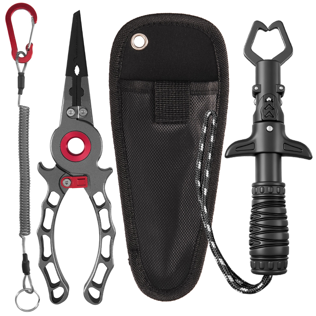 Fishing Equipment Lures - Pince à leurres en alliage d'aluminium,