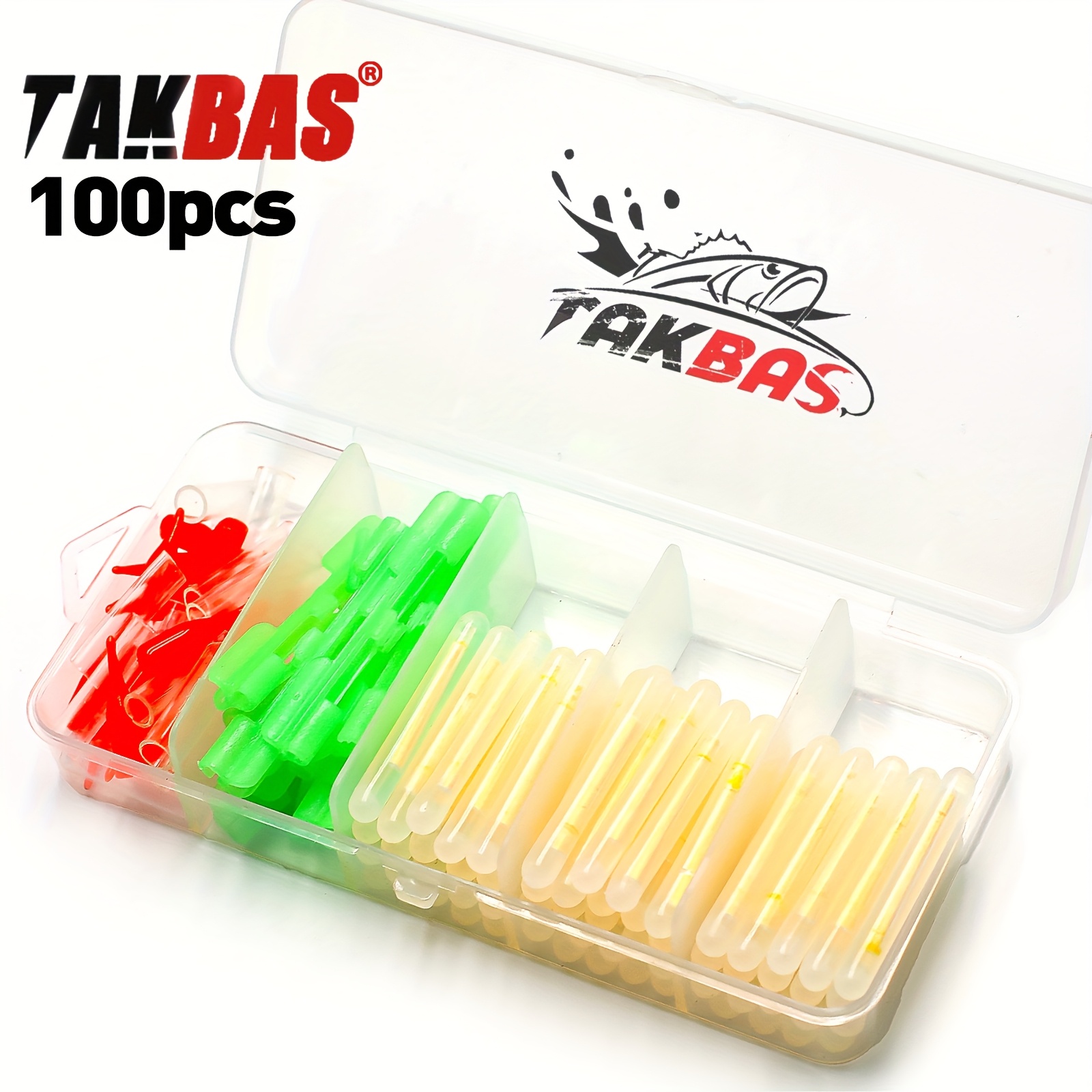 Bite Alarm Fishing - Ensemble de bâtons lumineux de pêche,