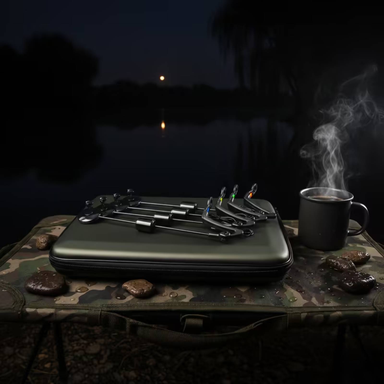 Lot de 4 alarmes de pêche à co - Bite Alarm Fishing avis et prix