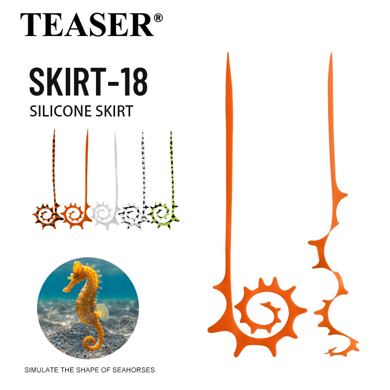 TEASER 5 pièces SKIRT-18 145mm - Fishing Equipment Lures avis et prix