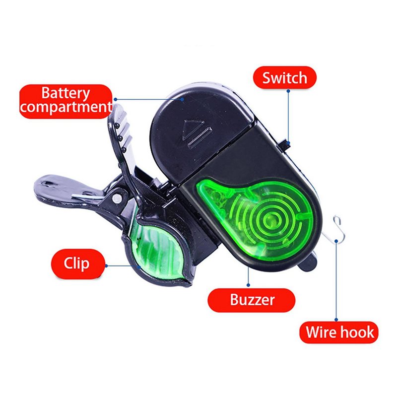 Alarmes de pêche A06F-8PCS ave - Bite Alarm Fishing avis et prix