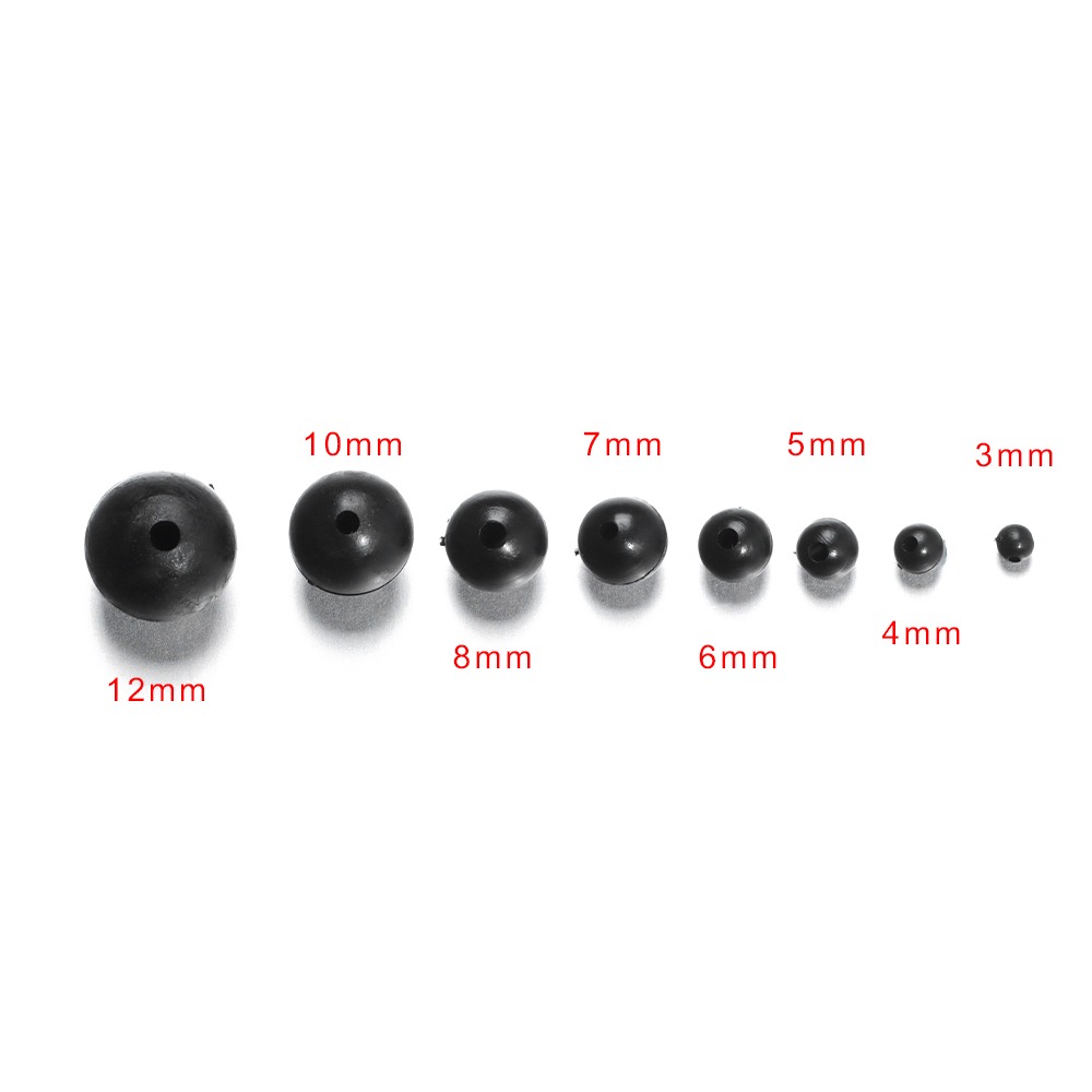 Perles de pêche noires rondes  - Fishing Equipment Lures avis et prix