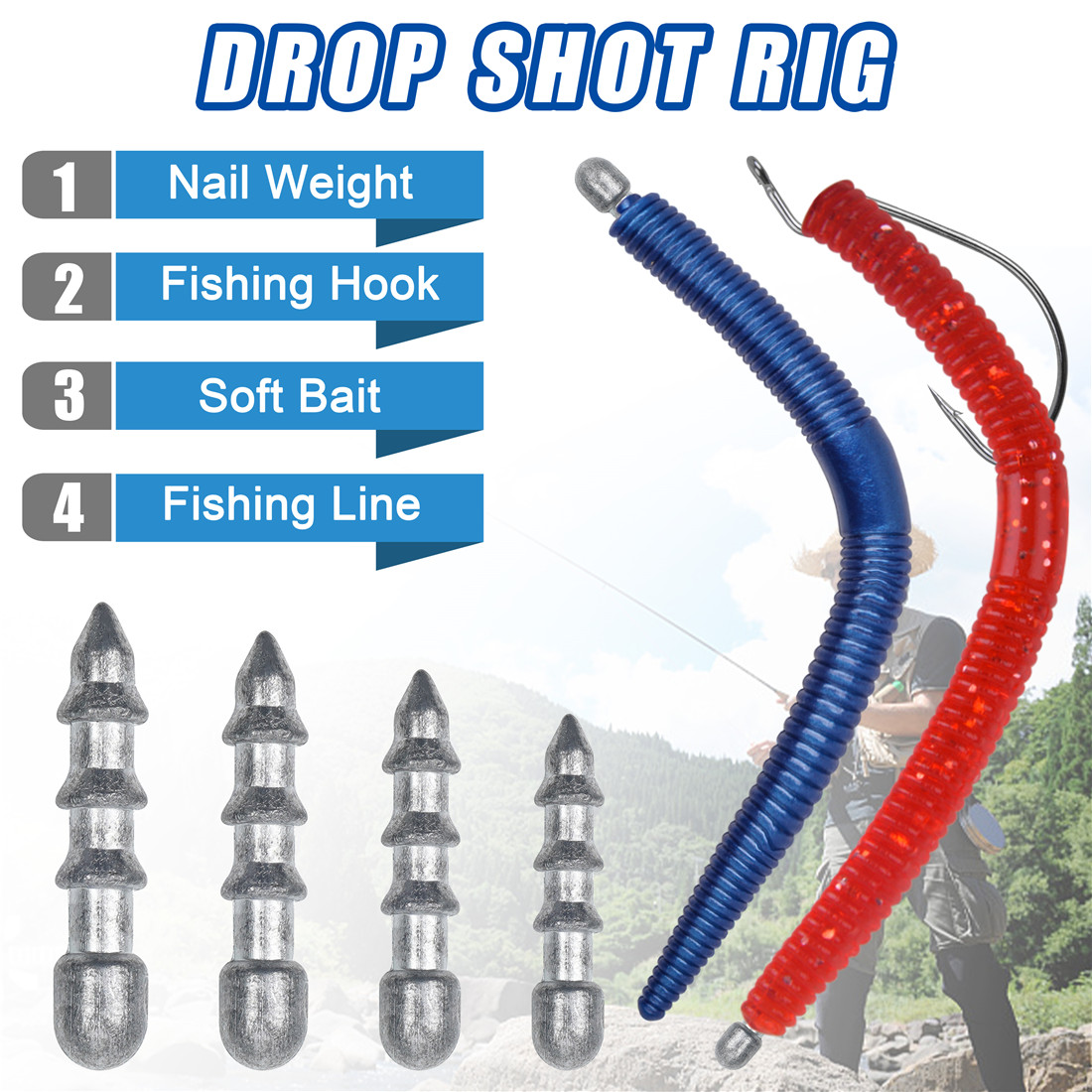 Insert de plombs de pêche à ve - Fishing Equipment Lures avis et prix